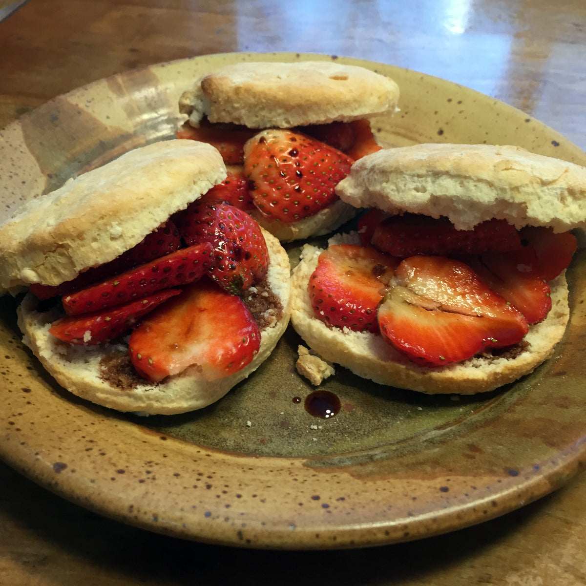 EASY Strawberry Short Cake Manassas Olive Oil Company